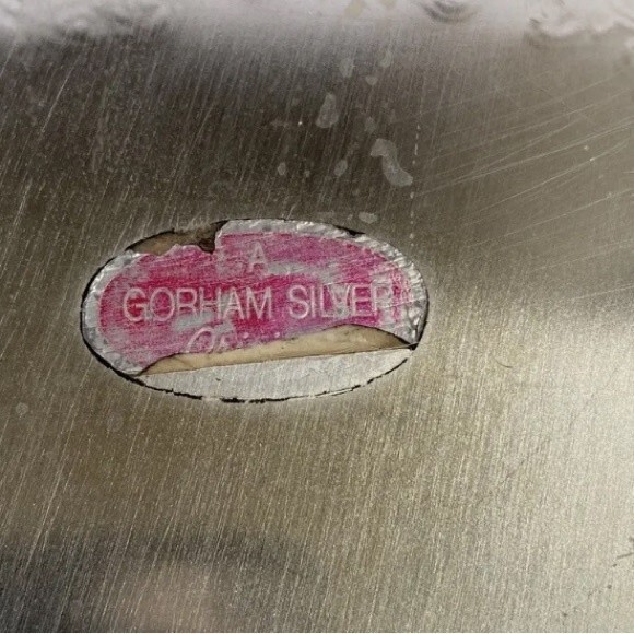 Gorham Round YC427/1 Silver Original Plated Tray Platter Vintage Antique - Picture 6 of 8